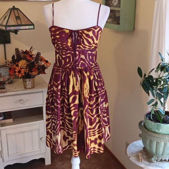 Marc New York Andrew Marc. Silk, Boho, Avant Garde - Picture 1 of 12